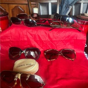 Women's Sunglasses - Black and Tortoise